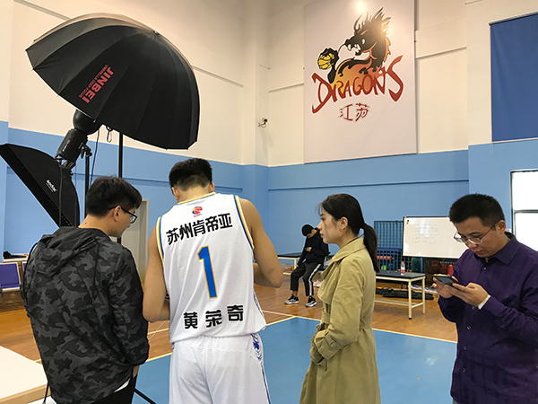 江蘇肯帝亞男子籃球隊廣告形象照攝影 運動員(yuán)形象照(圖8)