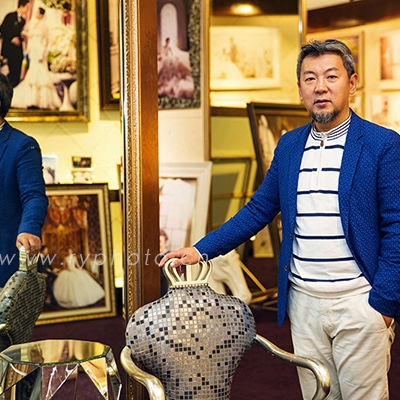米蘭尊榮婚紗攝影總經理(lǐ)王軍-南京領導形象照-南京老總形象照-如一商(shāng)業攝影